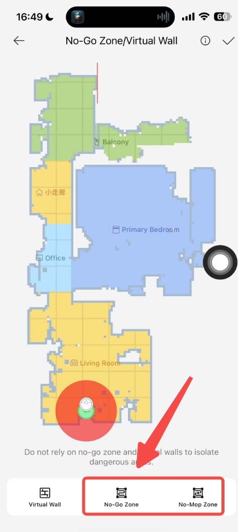 在地图上圈选禁区